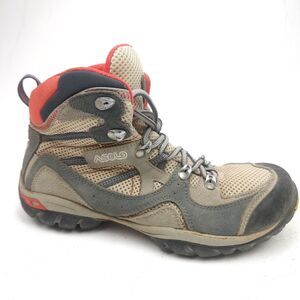 Asolo Ellery Women’s 7 Hiking Boots Vibram Gray Orange